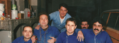 Trabajadores en Cronista Remigio Vicedo