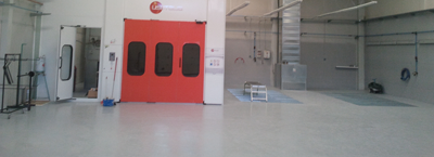 Amplia nave diáfana de más de 400 m2